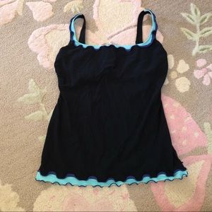 GOTTEX PROFILE Set Black Tankini Bikini Swim 38D